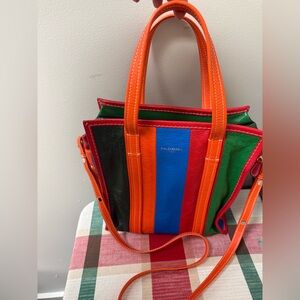 Balenciaga Multicolor Leather Tote Bag